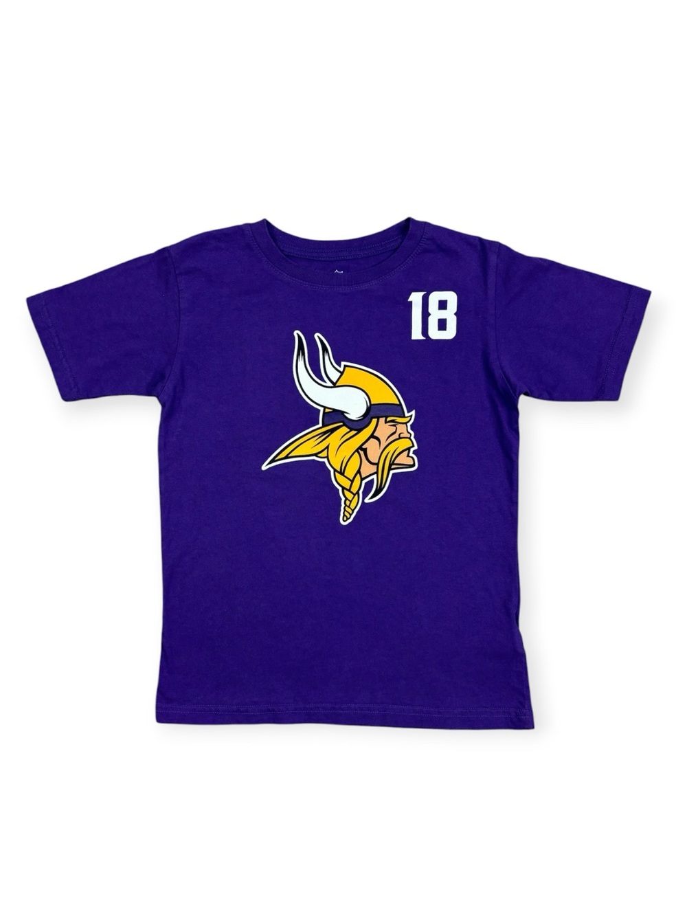 MN Vikings Justin Jefferson Shirt XS 4/5